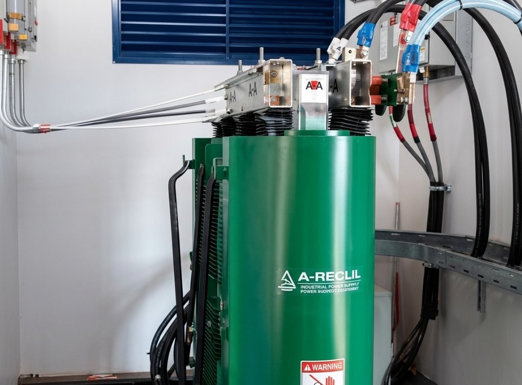 Equipamento de transformador instalado pela Eletro Silva Engenharia